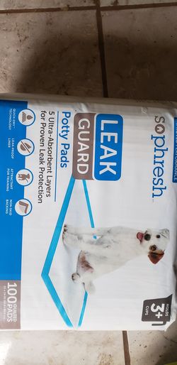 Brand New 100 Count Dog Wee Wee pads