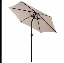 New outdoor patio umbrella