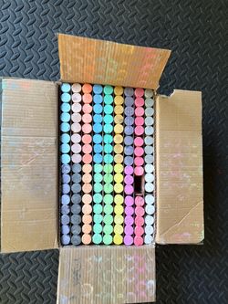Case of Sidewalk Chalk - 142 pieces