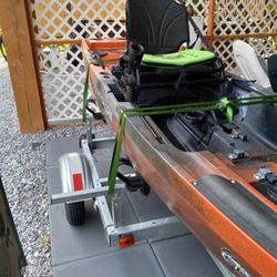 SLAYER MAX PROPEL 12.5 KAYAK W/TRAILER