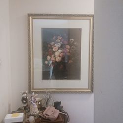Beautiful Rose Gold Framed Art
