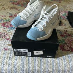 Reebok White And Light Blue For Men