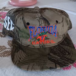Vintage Florida Gators Camouflage Hat