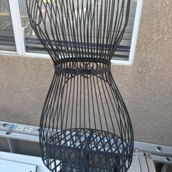 Black Metal Mannequin