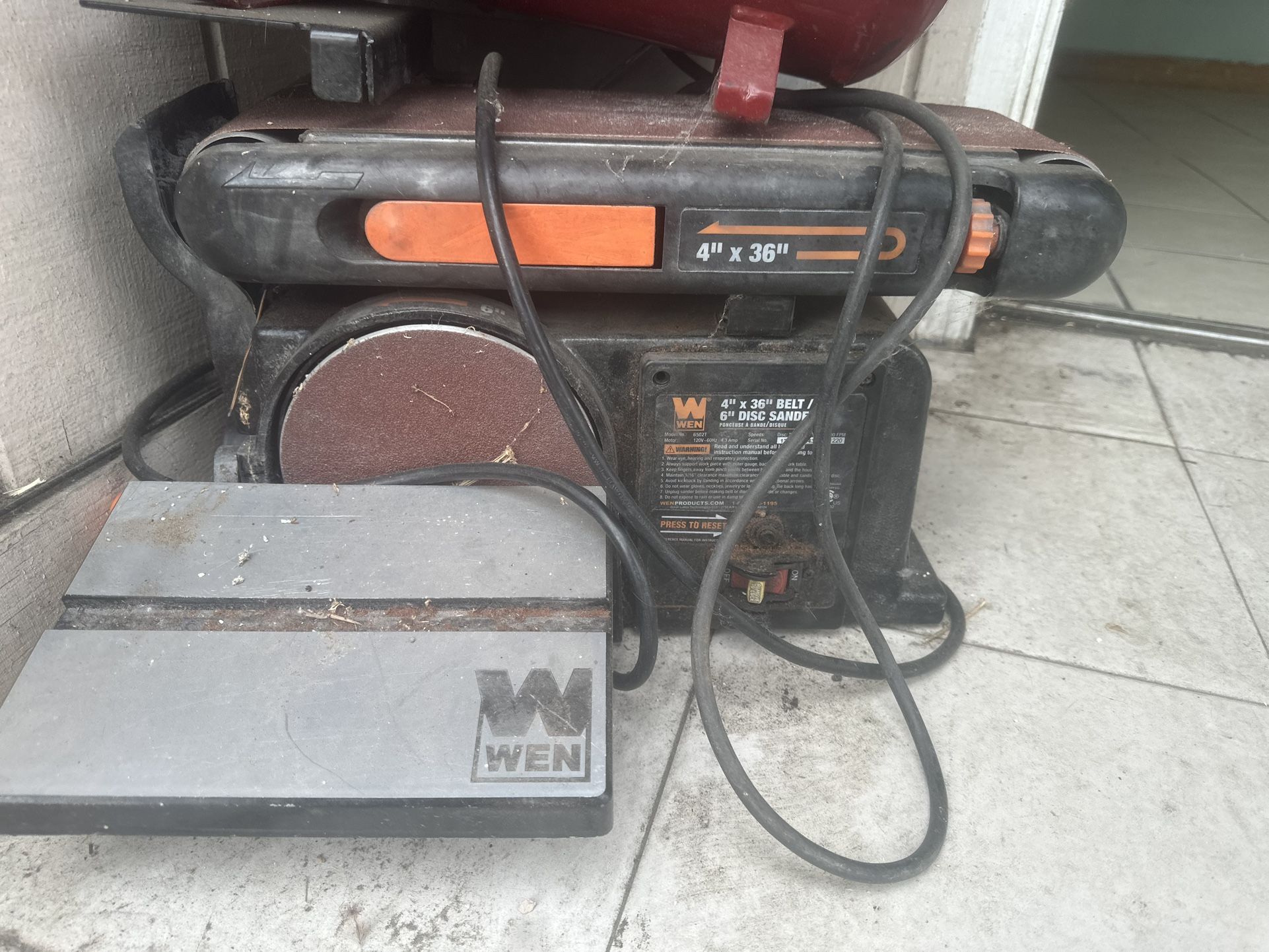 Sander, Haven’t used was given to me