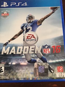 MADDEN NFL 16 PS4