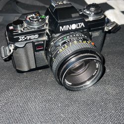 Minolta x-700 50mm camera 