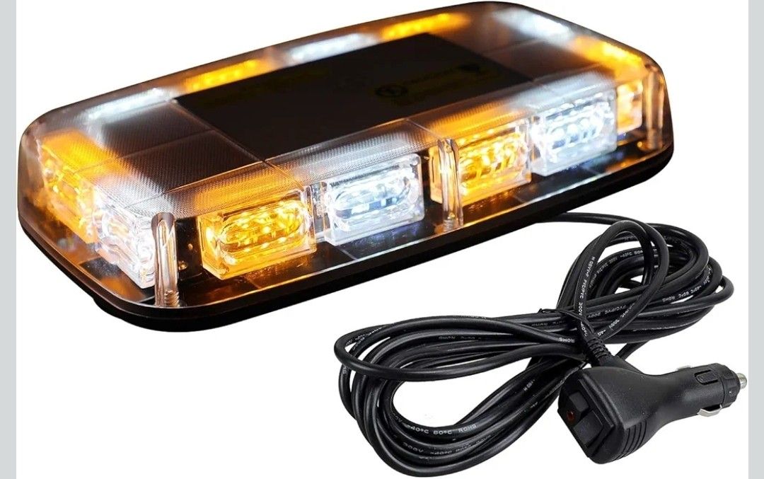 Roof Top Strobe Lights 48LED Hazard Light Emergency Safety