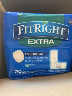 Fitright Underwear - 5pck Large Size - New