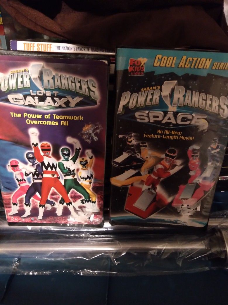 Power Rangers VHS Set