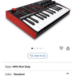 Compact Keyboard and Pad Controller