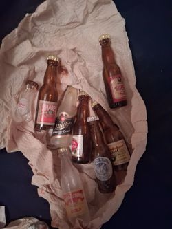 mini beer bottles
