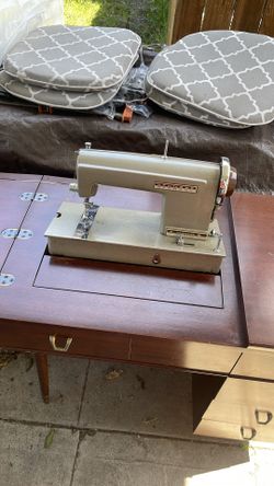 Antique Kenmore, sewing machine table