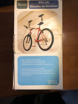 Bike Lift, Rase one bike to the ceiling with ease