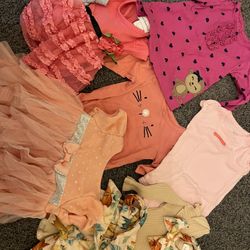3-6 Month Baby Girl Clothes (both All Seasons)