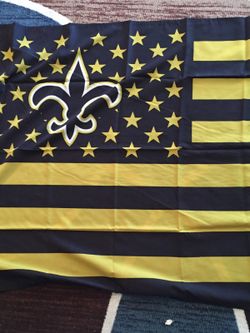 Saints flags $20