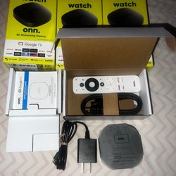 GOOGLE ONN 4k BOX