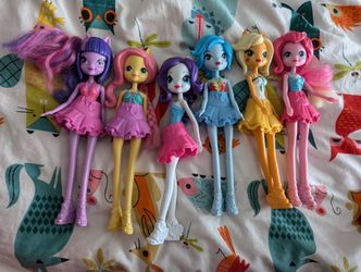 Equestria Girls - 6 Dolls