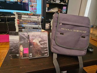Excellent Condition Natural Doctrine PS3 CIB Game + Collectible Bag