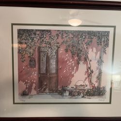Springtime Limited Art Lithograph By Pomm Hepner