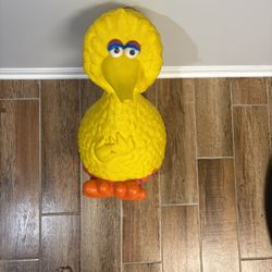 Vintage Big Bird Inflatable Bounce Toy