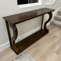 Wooden Console Table