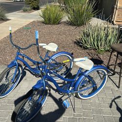 Matching Huffy Cranbrook Cruiser Bikes – Great Condition