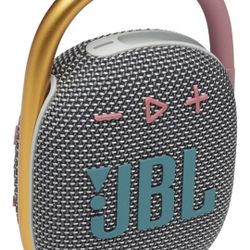 JBL - CLIP4 Portable Bluetooth Speaker - Gray. In great condition like new.  If not in pictures,  it's not included. 