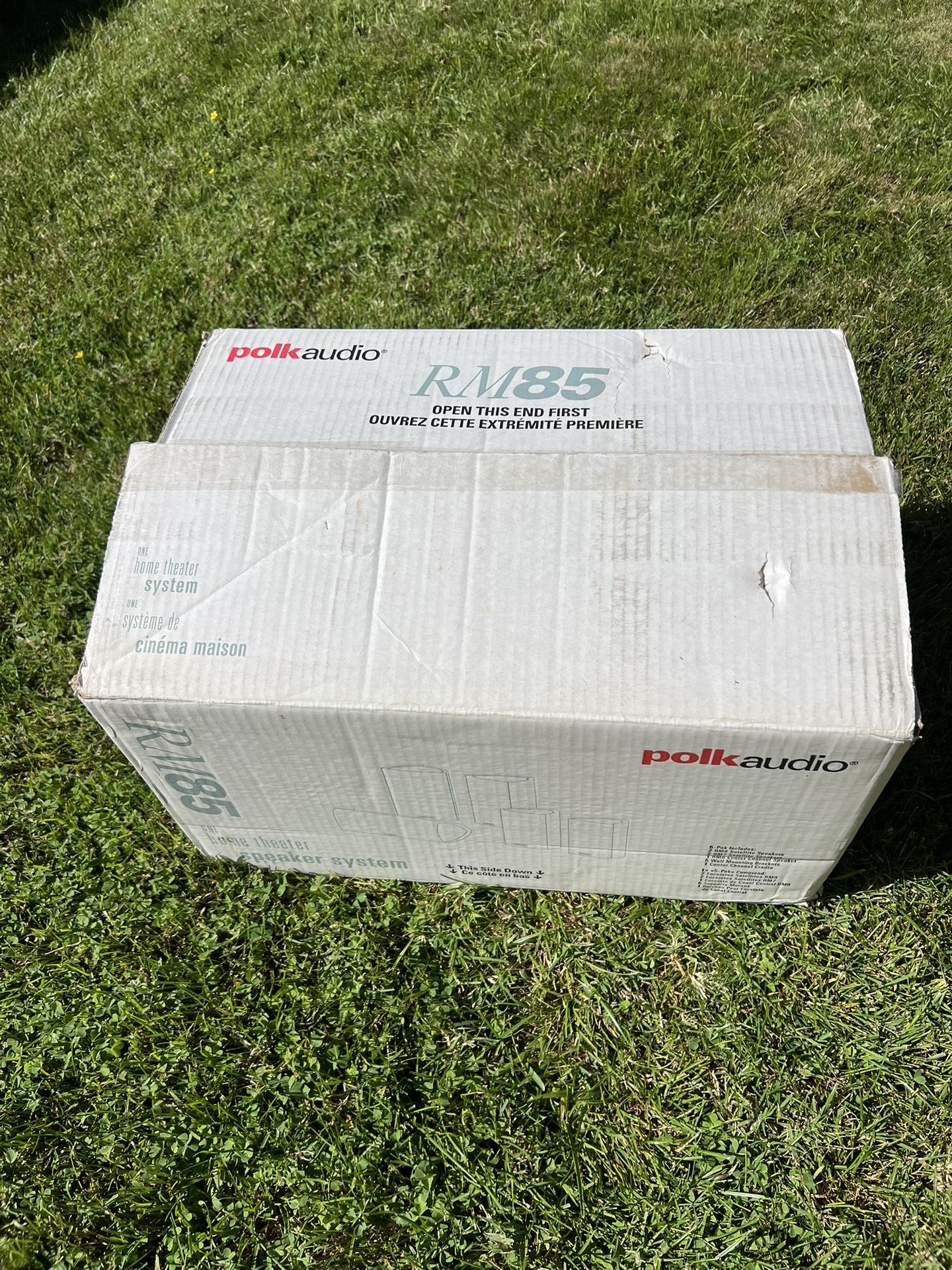 Polk Audio home theater speaker set