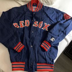 Red Sox  STARTER JACKET SIZE M  