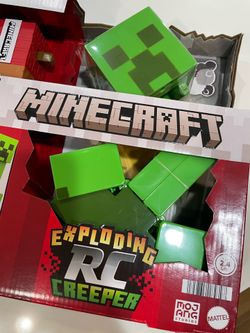 Mattel Minecraft Exploding RC Creeper