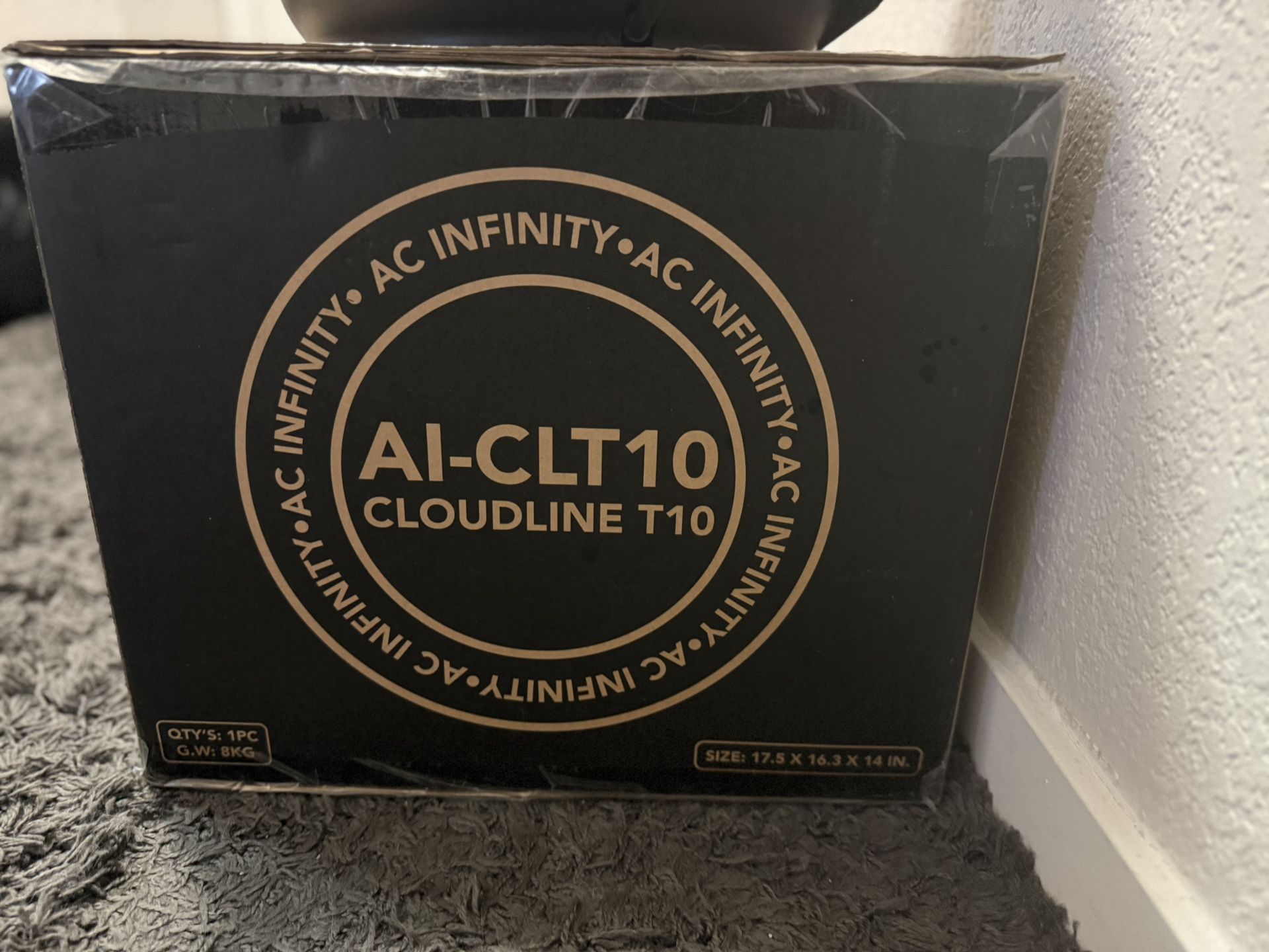 Cloudline Pro Quiet 10” Inline Grow Fan