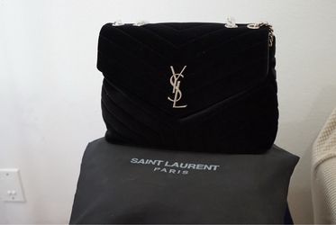 Loulou Velvet Shoulder Bag