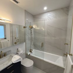 Glass Shower In All The Measures