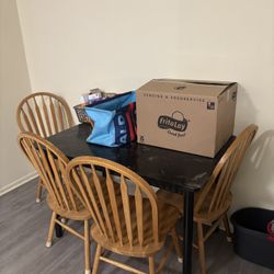 Kitchen Table Plus Chairs