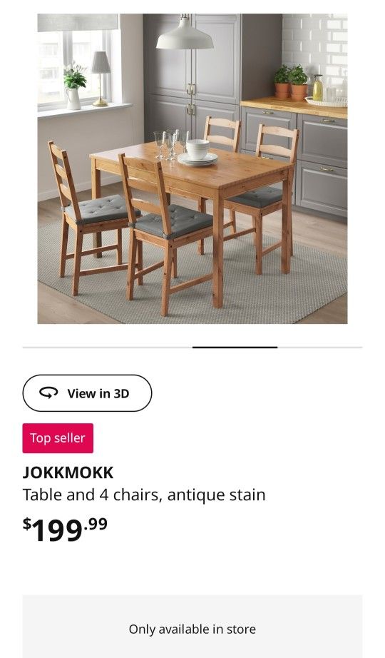 Kitchen Table And Chairs