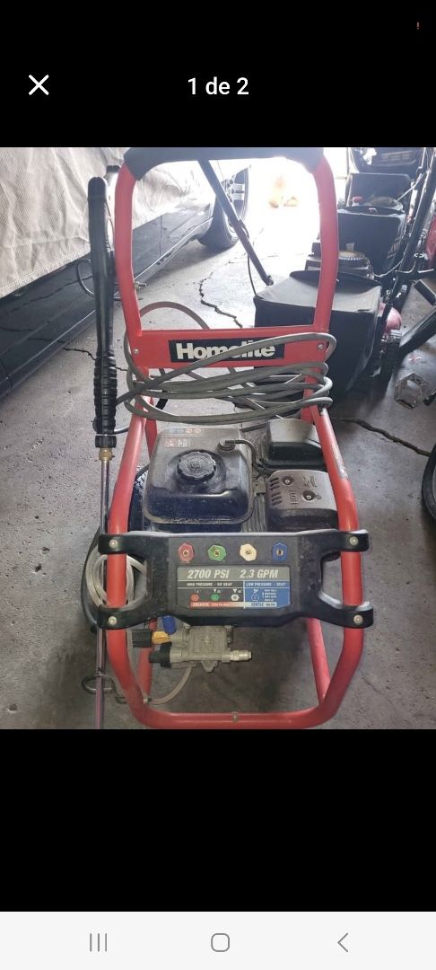 Homelite Power Washer