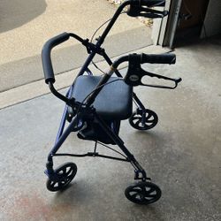 Rolling Walker With Seat
