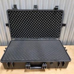Protective Case, Dry Box For Camera, Lenses, Tools, Pistols, Equipments, Laptop (Black, Classic)  WATERPROOF HARD CASE WITH FOAM