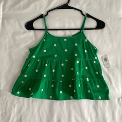 Girl’s Old Navy, Green Tank Top, Size 8