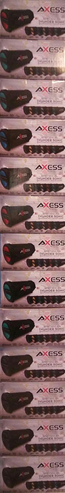 Axess bazooka rechargeable Bluetooth wireless sd card,usbflash drive fm radio speaker