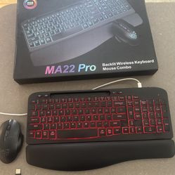 Light up Keyboard And Mouse