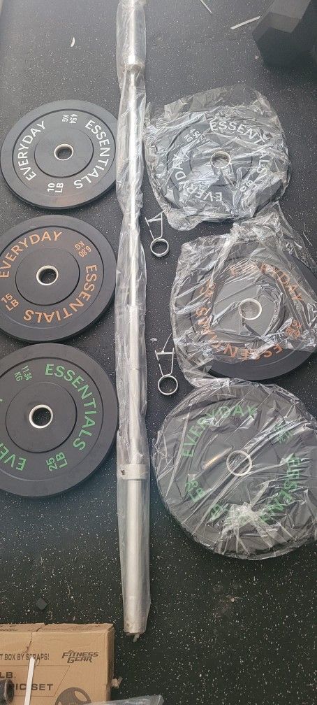 Olympic Bar And Weights