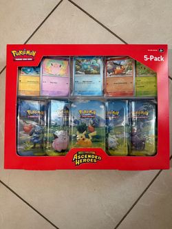 Pokémon TCG Mega Evolution Ascended Heroes 5-Pack
