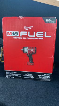 Brand New Milwaukee M18 FUEL 1/2" High Torque Impact Wrench (Unopened / Sealed)