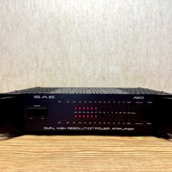 SAE Scientific Audio Electronics A201 Dual High Resolution Power Amplifier