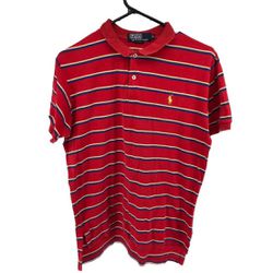 Polo Red Collared Shirt