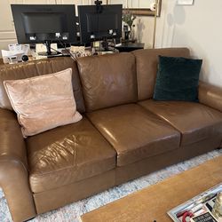 Large Leather Couch - If Listed Still For Sale