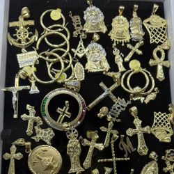 10KT Gold Pendants 