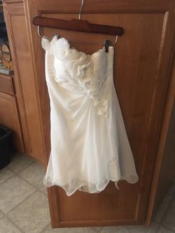 White sequin dress